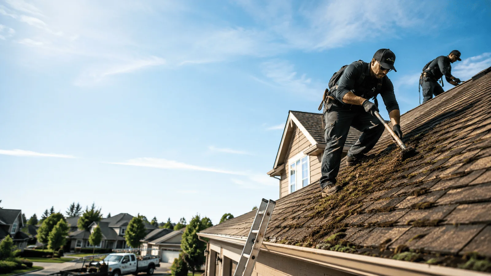 Roof Moss Removal in Clinton, MD near me